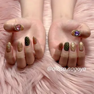 ネイル Jr.ネイリスト🤍 【Alissa】新栄のネイルデザイン