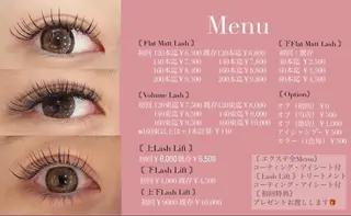 マツエク・マツパ Legame MAKIのマツエク・マツパデザイン