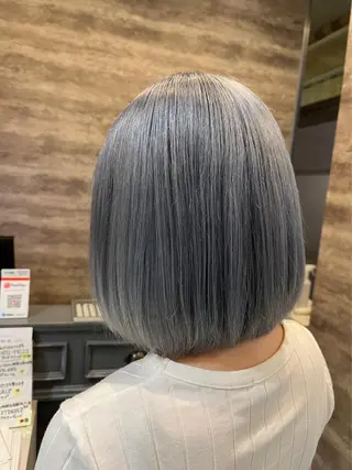 ミディアム カラー 🫟Blanco🫟 Color&Careのヘアスタイル