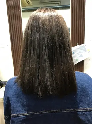 セミロング 木村 瞬のヘアスタイル