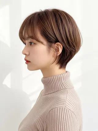 ミディアム ete by LILIA.のヘアスタイル