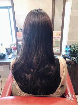 ロング 髪質改善 カラーJILLのヘアスタイル