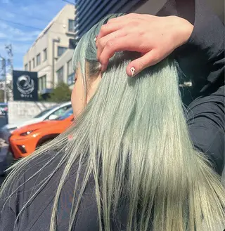 ミディアム カラー ❤️アヤカ Wカラー ボブ レイヤー❤️のヘアスタイル