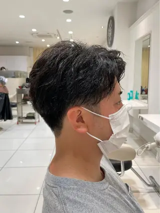 ショート パーマ メンズ ユ カの眉毛・アイブロウイメージ