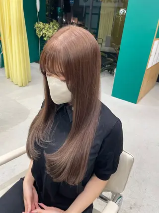 カラー 堀 愛希子のヘアスタイル