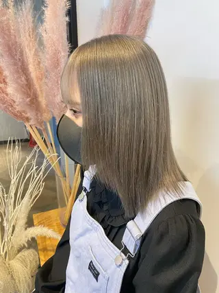 ミディアム カラー 🌼ハイライト透明感 🌼maiのヘアスタイル