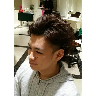 パーマ メンズ 髪質改善✨カラー特化 サロン🎨平尾晃一のヘアスタイル
