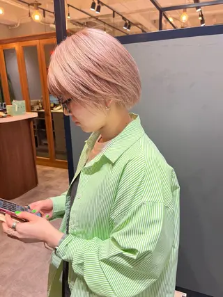 カラー 河原 楓樹のヘアスタイル