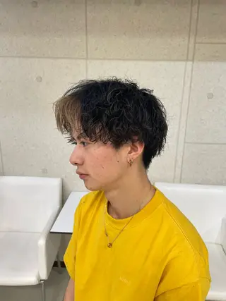 ショート パーマ メンズ XANADU上野店 🐼ﾖｺﾊｼのヘアスタイル