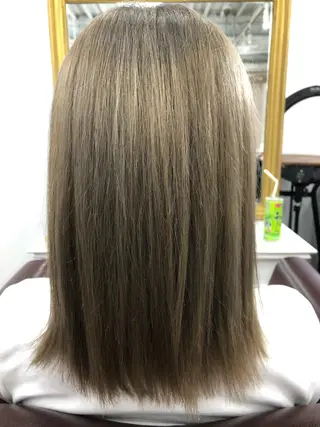 ミディアム カラー レイヤー×髪質改善✨ 渋谷/佐藤侑哉のヘアスタイル