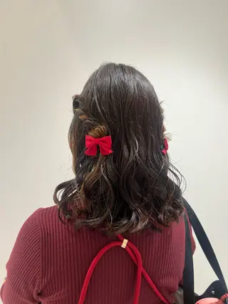 ヘアアレンジ 🌻りな/ボブ🌻 /髪質改善ストレートのヘアスタイル