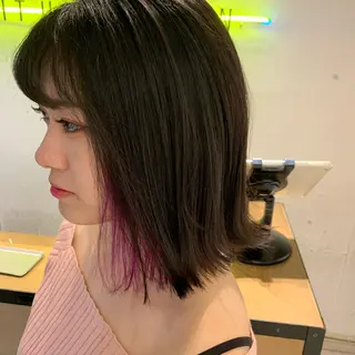 ショート カラー 🎈馬場佑馬/ スパイラルパーマ🎈のヘアスタイル
