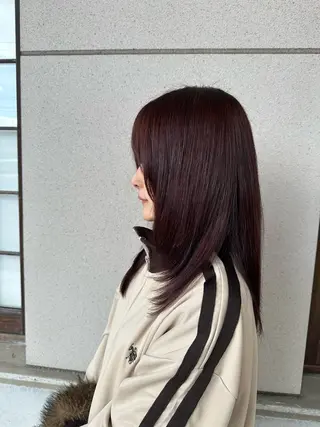 ミディアム カラー rendez-vous所属・藤原 蓮のヘアスタイル