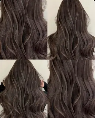 ロング カラー ✨ハイライトの達人 ボブ/ショート/雪下のヘアスタイル