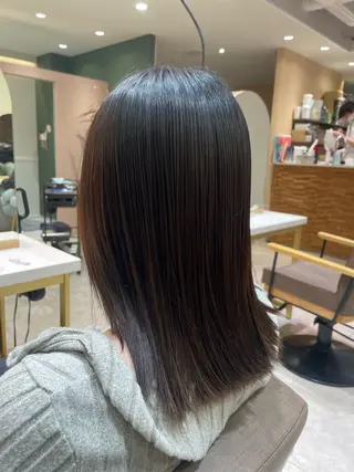 ミディアム 髪質改善 BlancHairのヘアスタイル