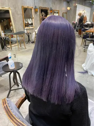 セミロング カラー 髪質改善/縮毛矯正 /DAIKIのヘアスタイル