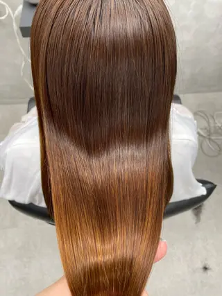ロング すぐ巻ける縮毛矯正 🍀勝倉　麗のヘアスタイル