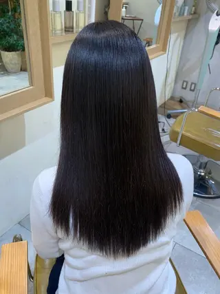 ロング パーマ 齋藤 小羽のヘアスタイル