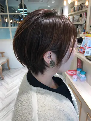 ショート 松井 博徳のヘアスタイル