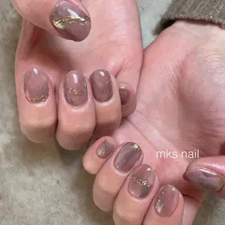 ネイル mks＊nail //  枚方長尾のネイルデザイン