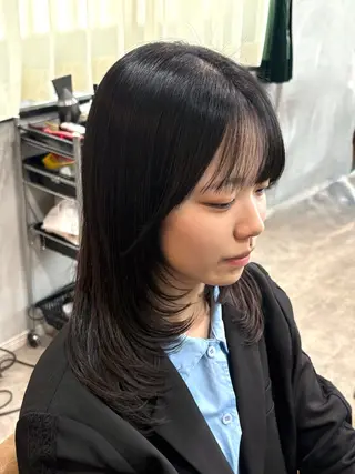 セミロング 中川 もえか【明石】のヘアスタイル