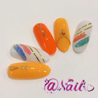 ネイル 小尾 栞のネイルデザイン