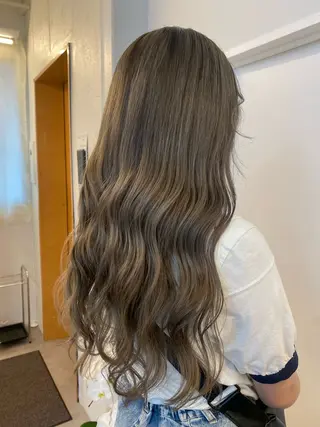ロング カラー ichika/福岡 /透明感カラー🤎のヘアスタイル