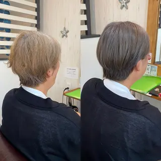 ショート [店長]加地 峻のヘアスタイル