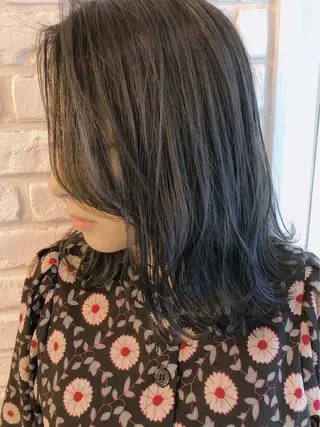 ミディアム カラー 【PD VISEO】 GENKIのヘアスタイル