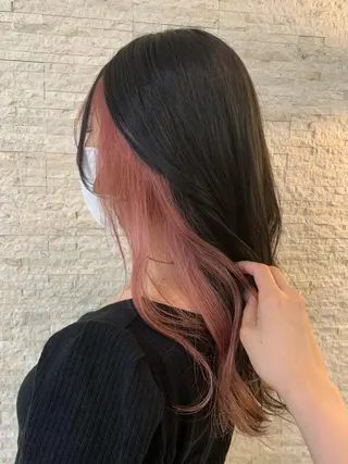 カラー ✄折橋 彩花🐶🍑のヘアスタイル