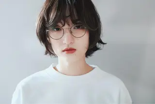ショート カラー パーマ ヘアアレンジ ooit 【オーイット】のヘアスタイル