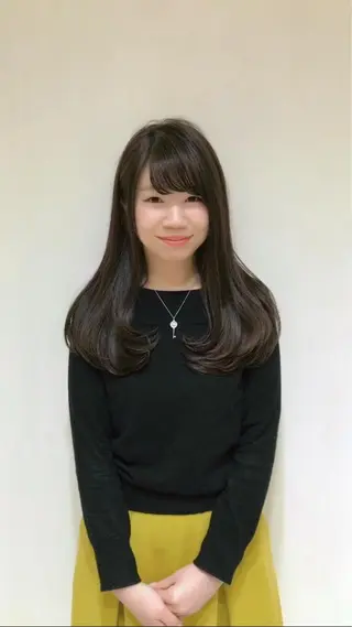 セミロング カラー 高橋 昭雄のヘアスタイル