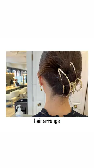 ミディアム カラー パーマ ヘアアレンジ メンズ キッズ ネイル マツエク・マツパ アイブロウ hiro【沿線で叶う 似合わせhair】のヘアスタイル