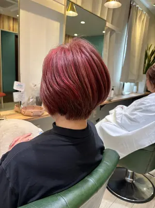 ショート laffin❁ななみ /パーマスタイルのヘアスタイル