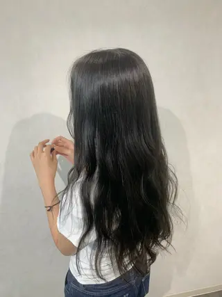 ロング カラー haku【津久野店】 ERIKAのヘアスタイル