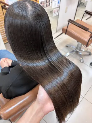ロング 阪田 真奈未のヘアスタイル