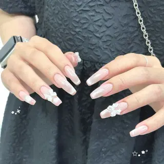 ネイル 🩰ミキ/韓国♡ 大人girlyネイルのネイルデザイン