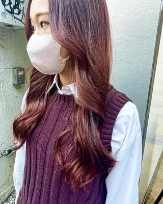 カラー ロング 🌸銀座一丁目/美髪 矯正🌸山田 隆介のヘアスタイル