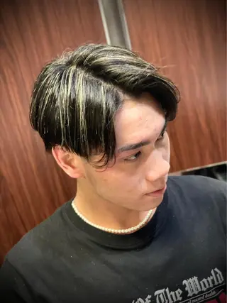 ショート メンズ 猪井 明のヘアスタイル