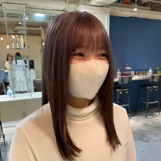 カラー 🫧透明感カラー🫧 Anjuのヘアスタイル