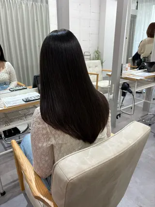 ロング カラー 森田 亜海のヘアスタイル