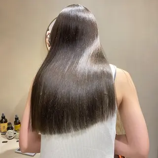 ロング カラー ボブ/ミニボブ 透明感カラーkadoのヘアスタイル