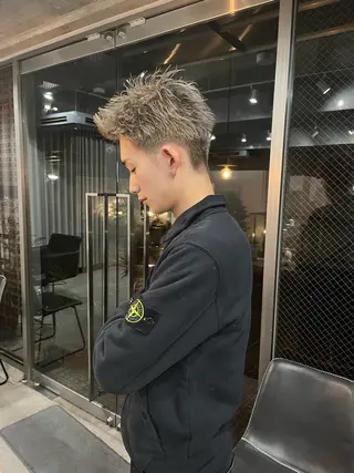 カラー 縮毛矯正/スパイラル パーマ/表参道のヘアスタイル