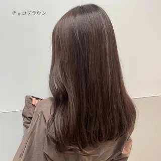 セミロング カラー SAKI ☺︎のヘアスタイル