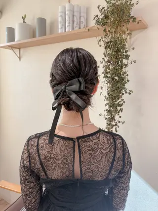 カラー ヘアアレンジ cut/nail ▫️イチカ🌻のネイルデザイン