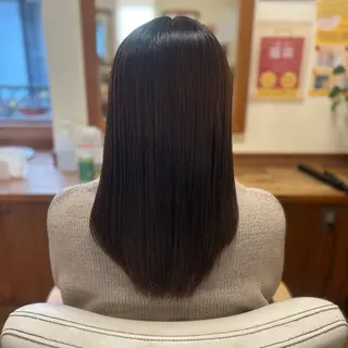 カラー Beam 深澤のヘアスタイル