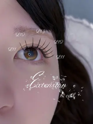 マツエク・マツパ by fleur KOKONAのマツエク・マツパデザイン