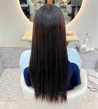 ロング ナチュラルヘア🦋 のの  YECCAのヘアスタイル