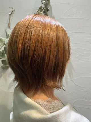 ショート Ang　山口 莉沙のヘアスタイル