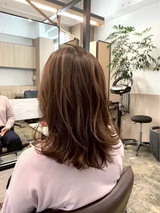 ロング カラー 菅野 涼 ARTS litaのヘアスタイル